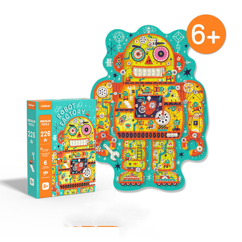 3D Three-dimensional Robot Puzzle High Difficulty Children's Adult Toys