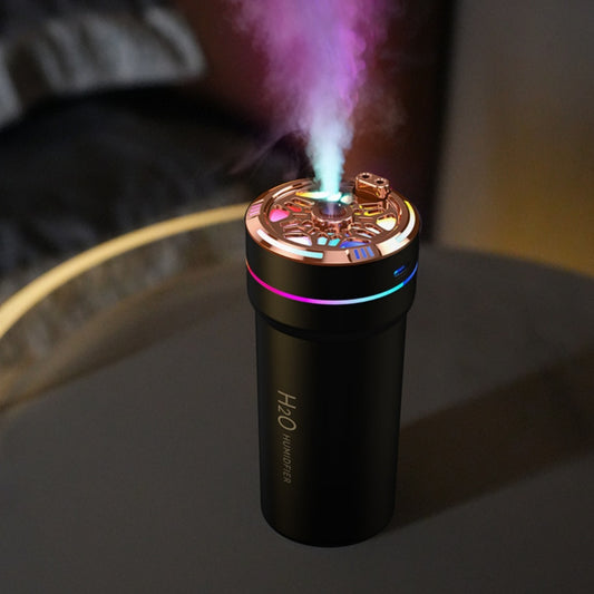 Car Humidifier Small Mini Air Purifier Starry Sky Projection Ambience Light