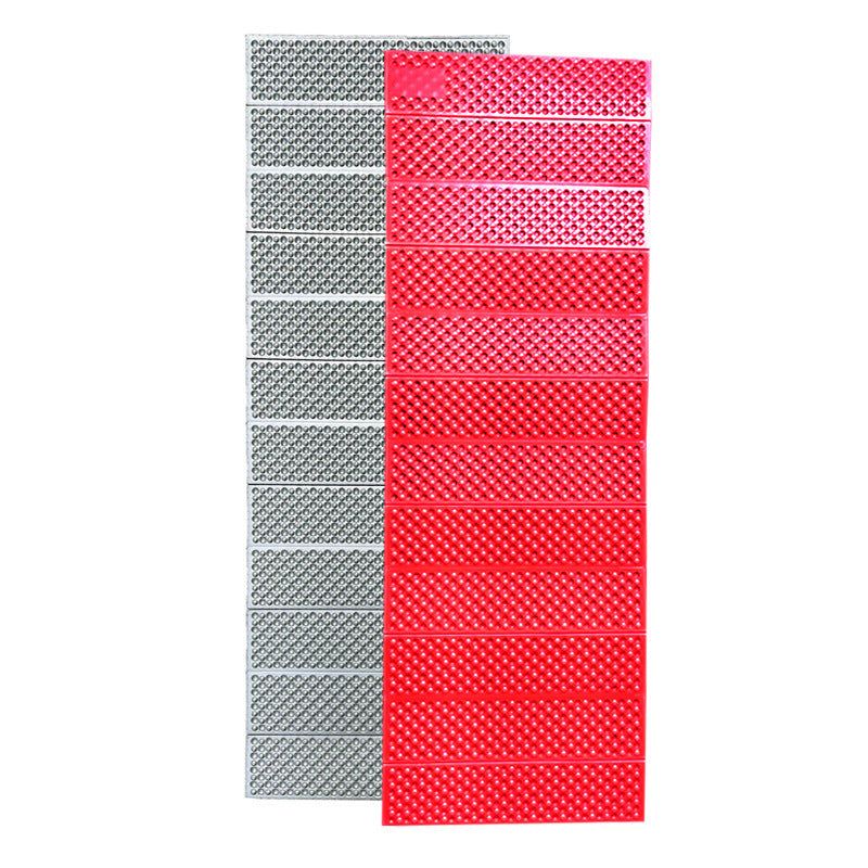Thicken Egg Mattress. Foldable Camping Pad with Aluminum Membrane for Moisture-Proof. IXPE Foam Pad