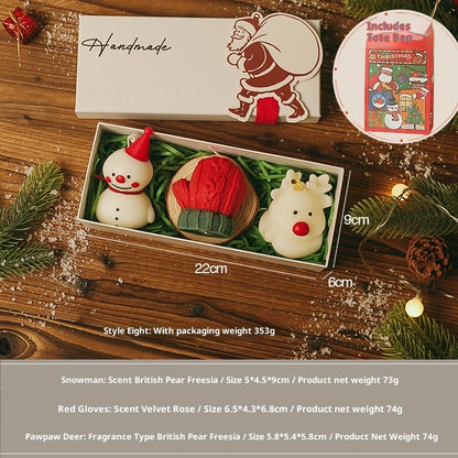 Christmas Day Gift Practical Handmade Scented Candle Christmas Scented Candle