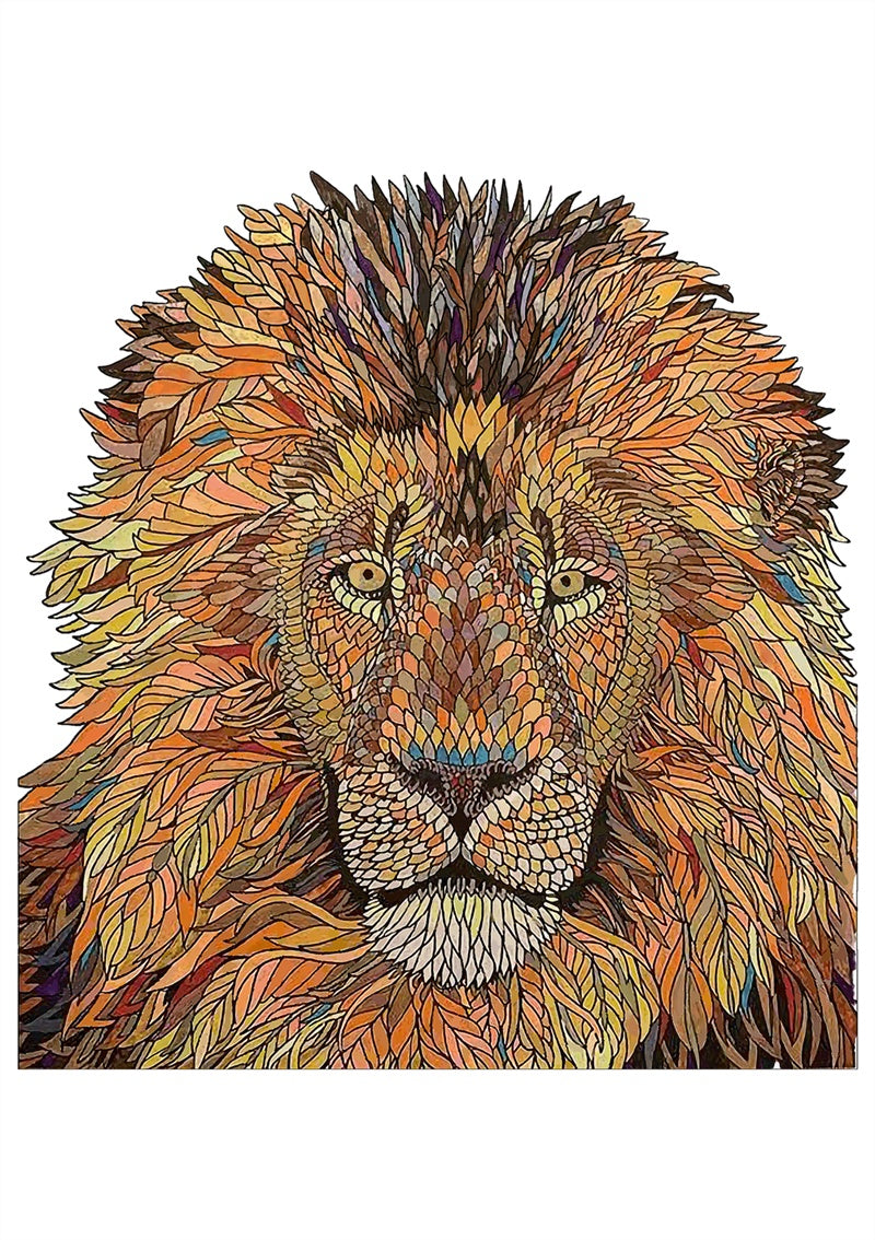 Each Piece Is Animal Shaped Christmas Gift Colorful Elephant Turtle Wooden Jigsaw Puzzles