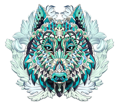 Each Piece Is Animal Shaped Christmas Gift Colorful Elephant Turtle Wooden Jigsaw Puzzles