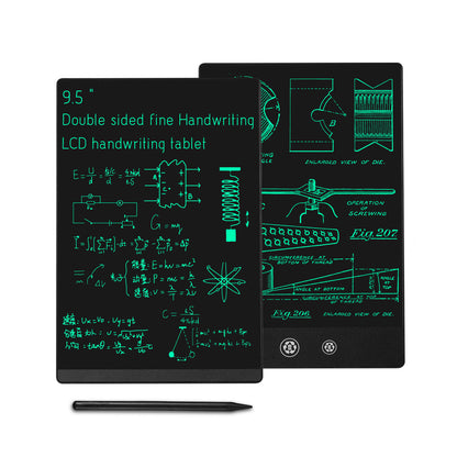 Single Color Double Side Screen LCD Handwriting Board