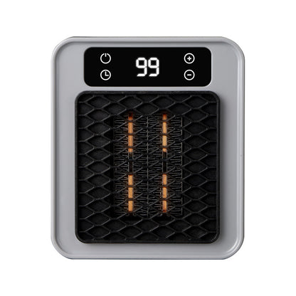 Mini Square Heater Plug Wall Socket Quick Heating Office Bathroom Graphene Warm Air Blower