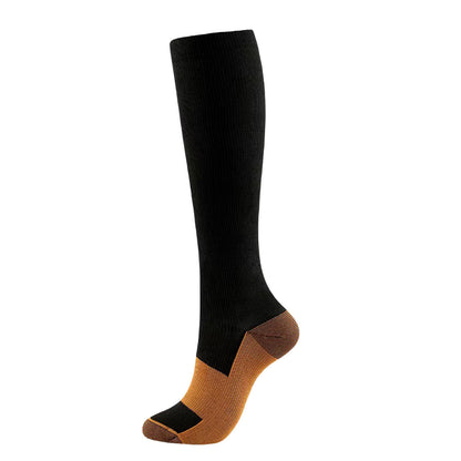 Women's Simple Printed Sports Calf Compression Stockings