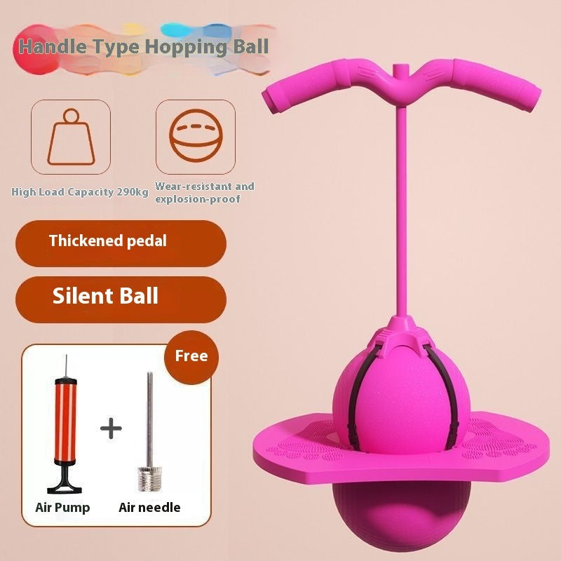 Jumping Ball Children's Bouncing Ball Adult Balance Fitness Elastic Ball Toys Kids Bouncing Ball