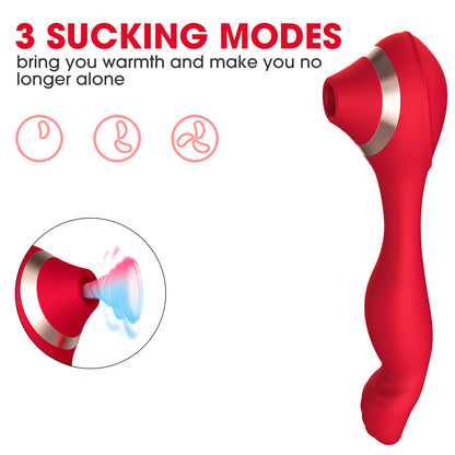 Cupid Magic Finger Pulls Sucking Vibrator Sex Toys Female Masturbator Massage Stick 7-Frequency Vibration