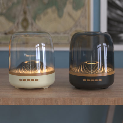 Desktop Subwoofer Bluetooth Audio Black Gold Speaker