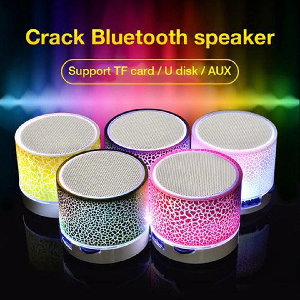 Crack Bluetooth Gift Audio Card Mobile Phone Computer Subwoofer Wireless