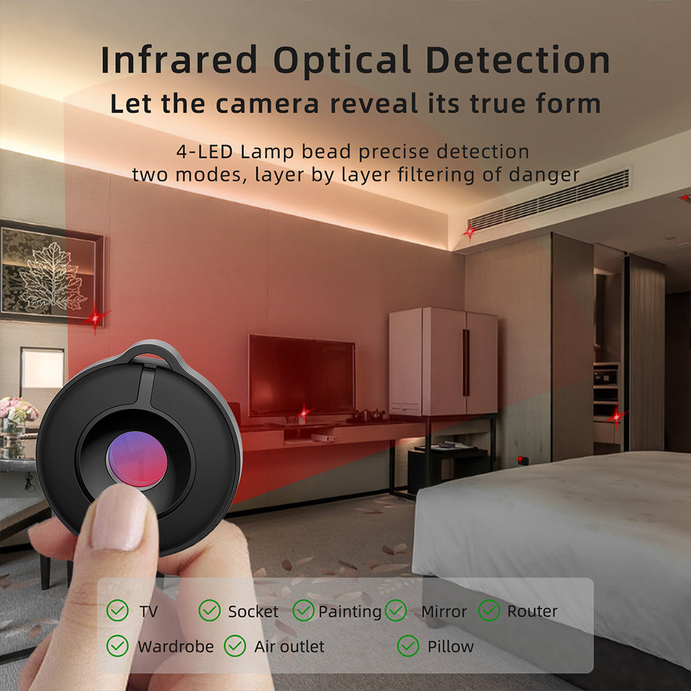 Hotel Infrared Scanning Detector Anti Theft And Anti Peeping Intelligent Detection  Portable