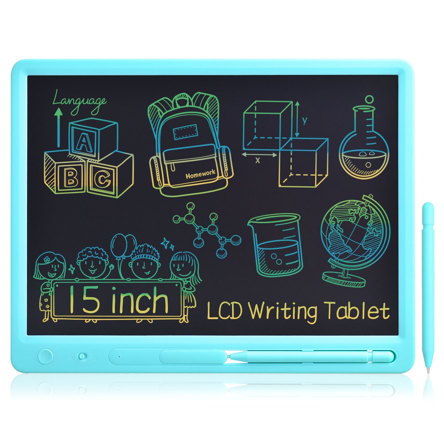 15 Inch Children's LCD Handwriting Board Business Office Writing And Home Graffiti Painting