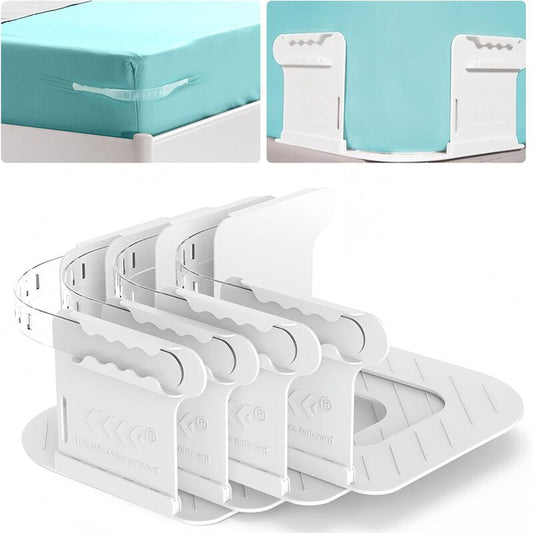 4-Piece Heavy-Duty Sheet Grippers: Keep Sheets Tight, No More Loose Sheets