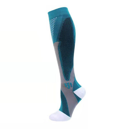 Nylon Men's And Women's Sports Muscle Strength Outdoor Football Compression Socks