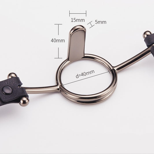 Mouth Plugs Male And Female Slave Conditioning Mouth Yoke Adult Sex Props Supplies