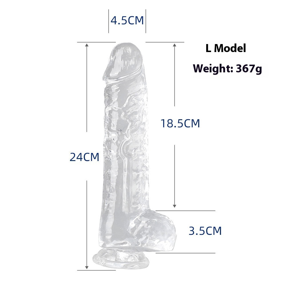 Seven Models Full Series Transparent Female Dildo