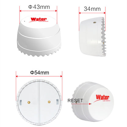 WiFi Smart Leakage Alarm Home Overflow Flood Detector With Buzzer