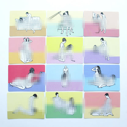 Adult Pose Complete Card Entertainment Couples Of High Appearance Level Male And Female