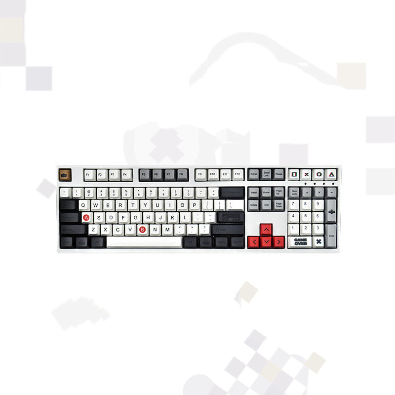 Single-sided Five-sided Heat-up Keycap For Mechanical Keyboard
