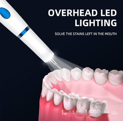 Ultrasonic Teeth Cleaner Water Toothpick Dental Calculus Remover Household Tooth Whitening Apparatus