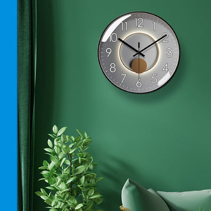 Living Room American Light Luxury Noiseless Clock