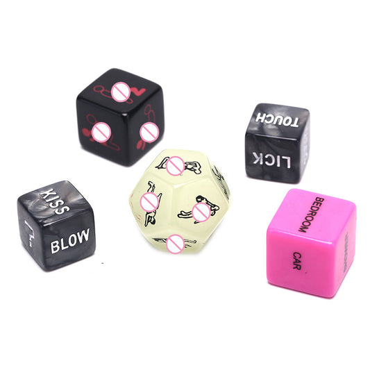 English Adult Foreplay Toy Dice