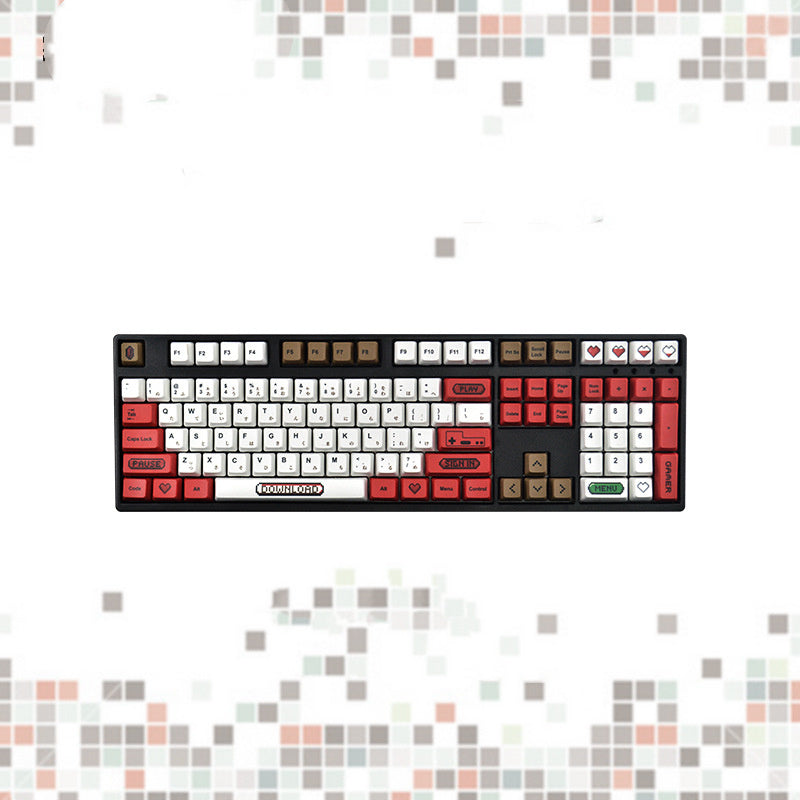 Single-sided Five-sided Heat-up Keycap For Mechanical Keyboard