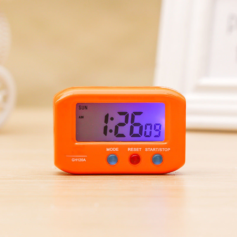 120A portable electronic clock with luminous