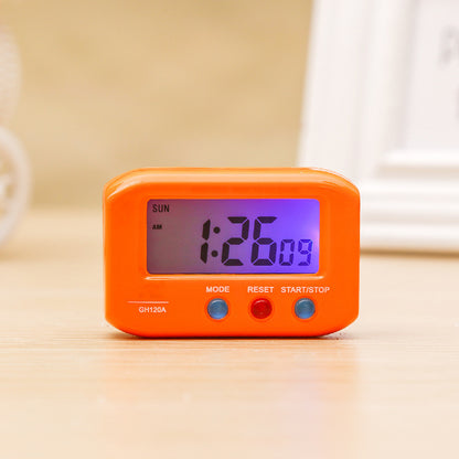 120A portable electronic clock with luminous