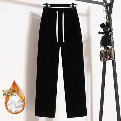 Fashionable High-looking Wide-leg Pants For Women