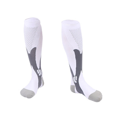 Nylon Men's And Women's Sports Muscle Strength Outdoor Football Compression Socks