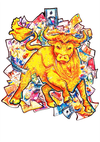 Each Piece Is Animal Shaped Christmas Gift Colorful Elephant Turtle Wooden Jigsaw Puzzles