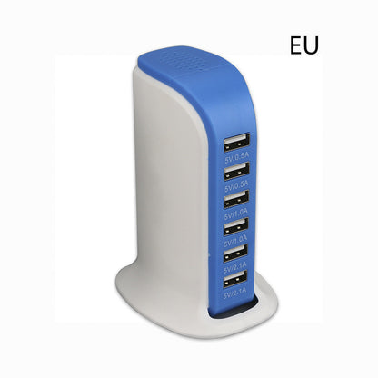 30W Vertical Universal Multi Port USB Charger