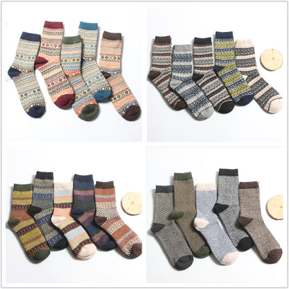 Rabbit wool socks men's business socks