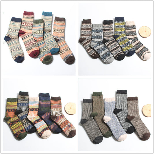 Rabbit wool socks men's business socks