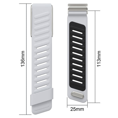 SportFlex Soft-Touch Silicone Wrist Band: a waterproof and sweatproof replacement band that is compatible with the WHOOP 4.0 HRM