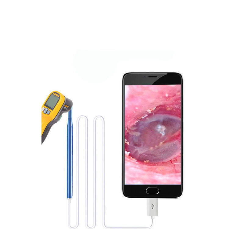 Visual ear pick luminous children earwax cleaner