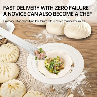 Plastic Baozi & Dumpling Maker -  Easy Home Kitchen Tool for Deliciousness