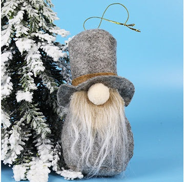 Mall Window Christmas Decorations Old Man