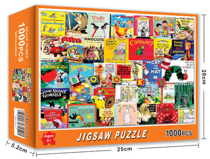 1000 pieces of adult decompression educational toys