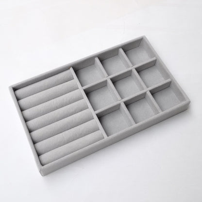Velvet Stackable Jewelry Organizer, Portable for Rings, Earrings and Necklaces.