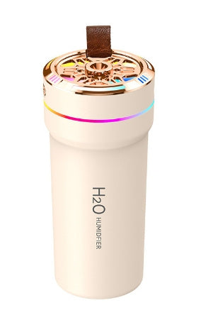 Car Humidifier Small Mini Air Purifier Starry Sky Projection Ambience Light