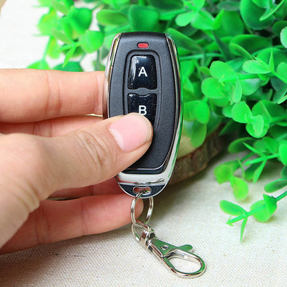 Two-button Wireless Learning Code Remote Control Handle Transmitter