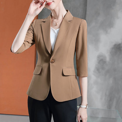 Coat Fashion Casual Suit Women Professional Wear