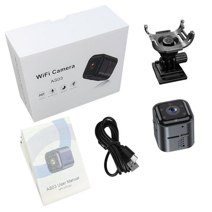 Hot-selling AS03 Camera HD Night Vision Security Home Smart WiFi Voice Remote Viewing Camera