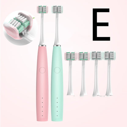 3D Adult Electric Portable Travel U-shaped Toothbrush For Adults And Children