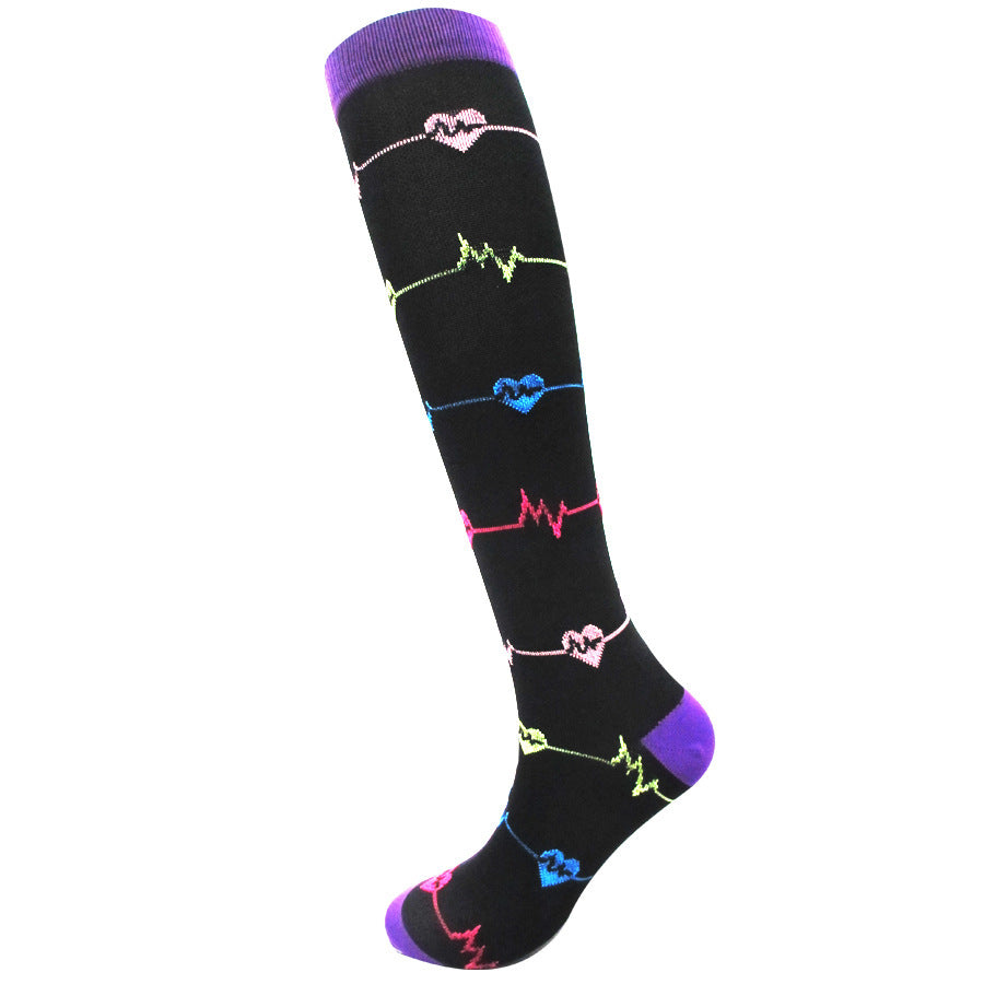 Outdoor Sports Long Tube Elastic Compression Socks