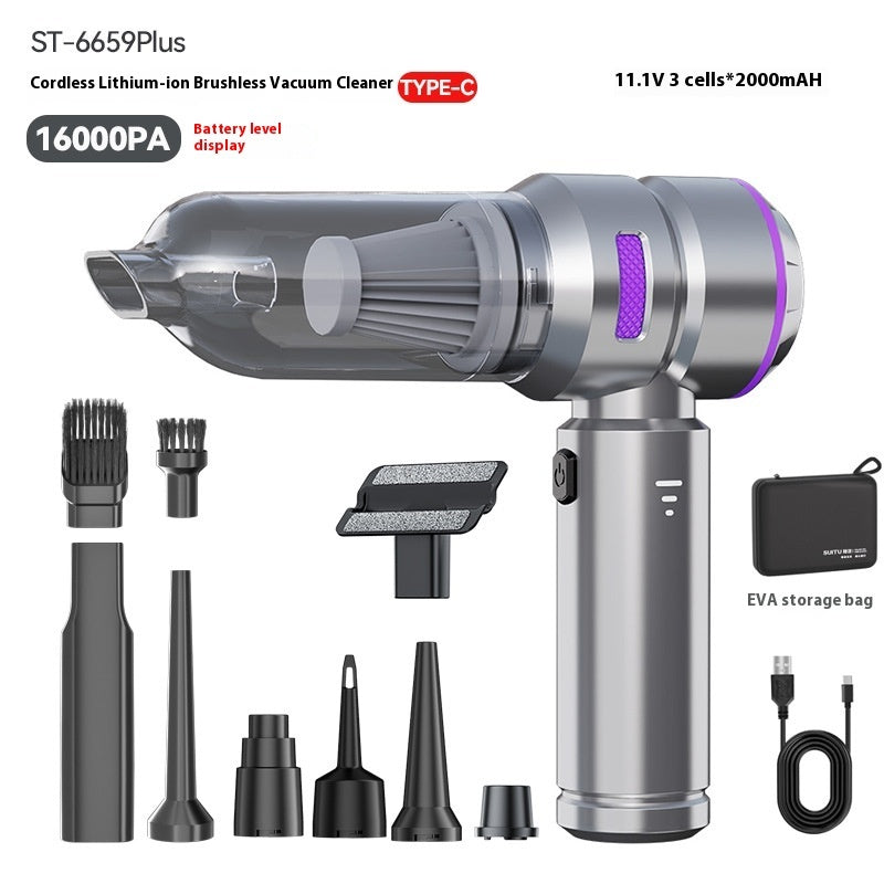 Suction And Blowing Dual-purpose Small Mini Handheld Car Cleaner