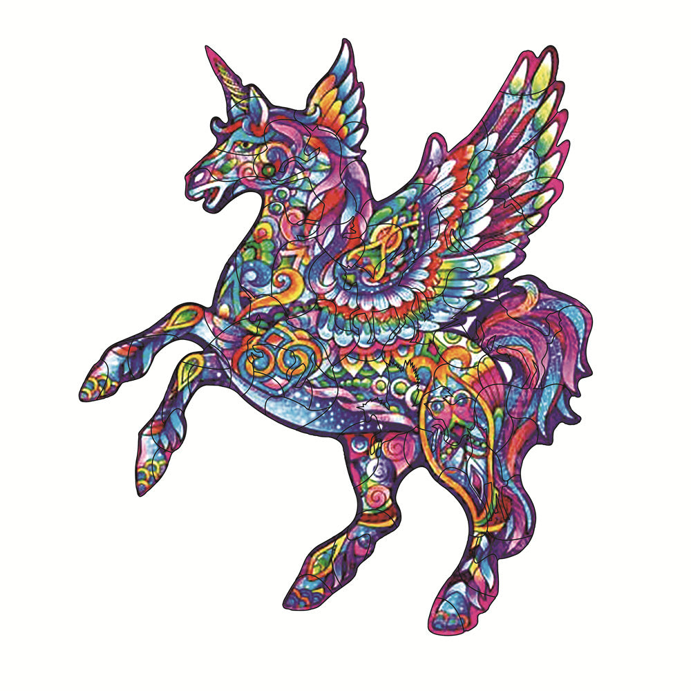 Each Piece Is Animal Shaped Christmas Gift Colorful Elephant Turtle Wooden Jigsaw Puzzles