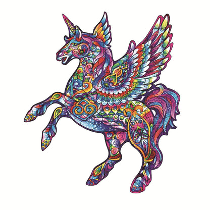 Each Piece Is Animal Shaped Christmas Gift Colorful Elephant Turtle Wooden Jigsaw Puzzles