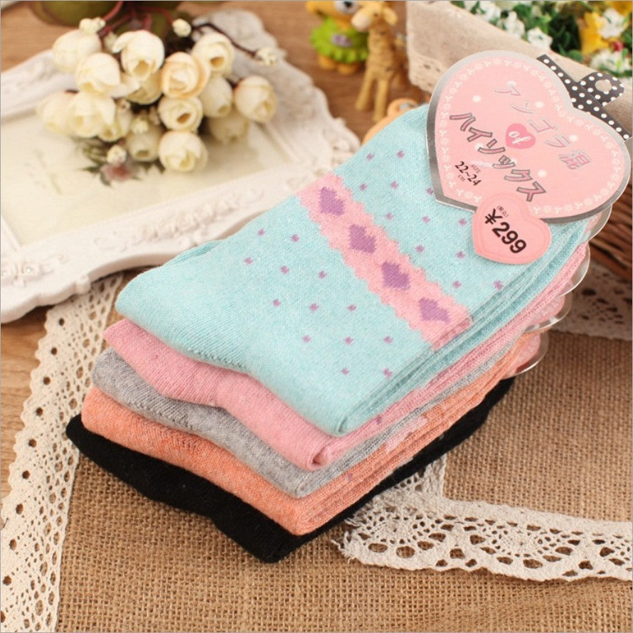 Wool socks thickened to keep warm socks